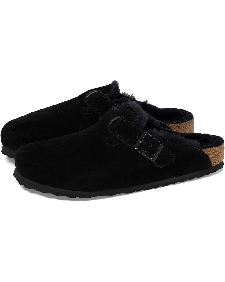 Birkenstock Boston Shearling - Suede (Unisex) | Clogs 1 Birkenstock Boston Shearling - Suede (Unisex) | Clogs