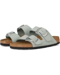 Birkenstock Arizona Big Buckle - Nubuck Leather | Sandals -Shoe Muse Store 61cjJwj4xqL. AC SR736920