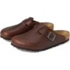 Birkenstock Boston Grip - Leather (Unisex) | Clogs