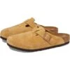 Birkenstock Boston - Suede (Unisex) | Clogs
