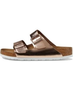Birkenstock Arizona Soft Footbed - Metallic Leather | Sandals -Shoe Muse Store 7169nclGPTL. AC SR736920