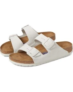 Birkenstock Arizona Soft Footbed - Suede (Unisex) | Sandals