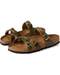 Birkenstock Franca Braid - Oiled Leather | Sandals -Shoe Muse Store 71TQG1m3hpL. AC SR736920