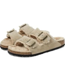Birkenstock Arizona Shearling - Suede (Unisex) | Sandals -Shoe Muse Store 71WXQmSzArL. AC SR736920