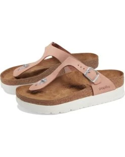 Papillio by Birkenstock Gizeh Platform Sandal - Nubuck | Sandals -Shoe Muse Store 71XCEfENFCL. AC SR736920