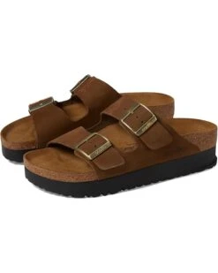 Papillio by Birkenstock Arizona Platform Sandal - Nubuck | Sandals
