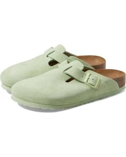 Birkenstock Boston Soft Footbed - Suede | Clogs -Shoe Muse Store 71c ybJro6L. AC SR736920