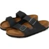 Birkenstock Arizona Soft Footbed - Oiled Leather (Unisex) | Sandals