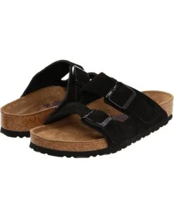 Birkenstock Arizona Soft Footbed - Suede (Unisex) | Sandals