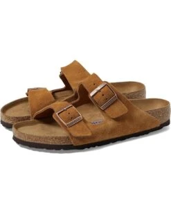 Birkenstock Arizona Soft Footbed - Suede (Unisex) | Sandals -Shoe Muse Store 71oDmBL66L. AC SR736920