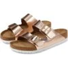 Birkenstock Arizona Soft Footbed - Metallic Leather | Sandals
