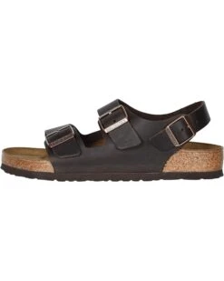 Birkenstock Milano - Oiled Leather (Unisex) | Sandals -Shoe Muse Store 71qfhg7YOgL. AC SR736920