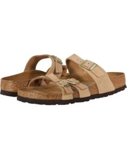 Birkenstock Franca Soft Footbed - Nubuck Leather | Sandals