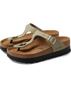 Papillio by Birkenstock Gizeh Platform Sandal - Nubuck | Sandals