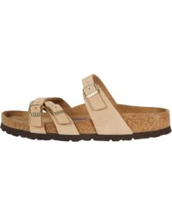 Birkenstock Franca Soft Footbed - Nubuck Leather | Sandals -Shoe Muse Store 71v3 Du1mCL. AC SR736920